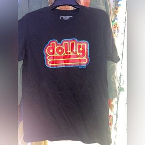Womens new black tshirt “dolly”